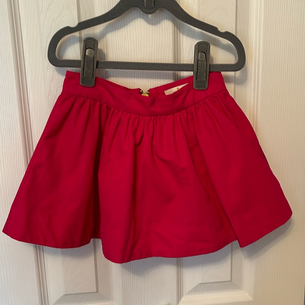 Toddler Girls Kate Spade Hot Pink A-Line Skirt Size 2